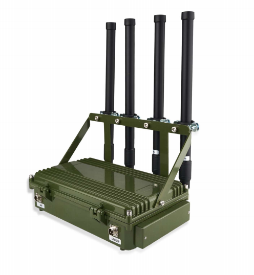 4 Band Vehicle Anti Drone Integrated Detection Jammer Signal Detector ...